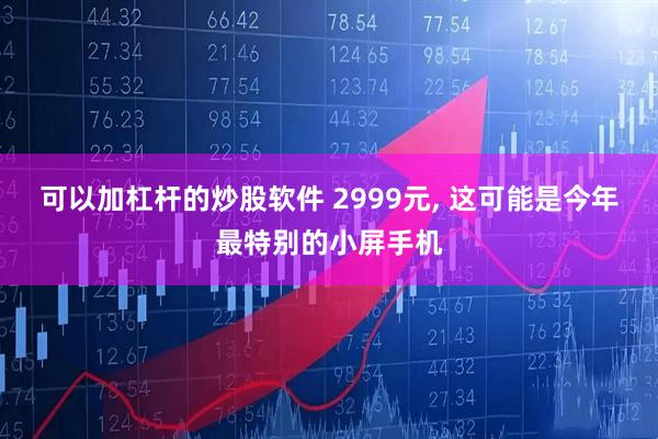 可以加杠杆的炒股软件 2999元, 这可能是今年最特别的小屏手机